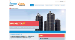 Desktop Screenshot of harvestore.ch